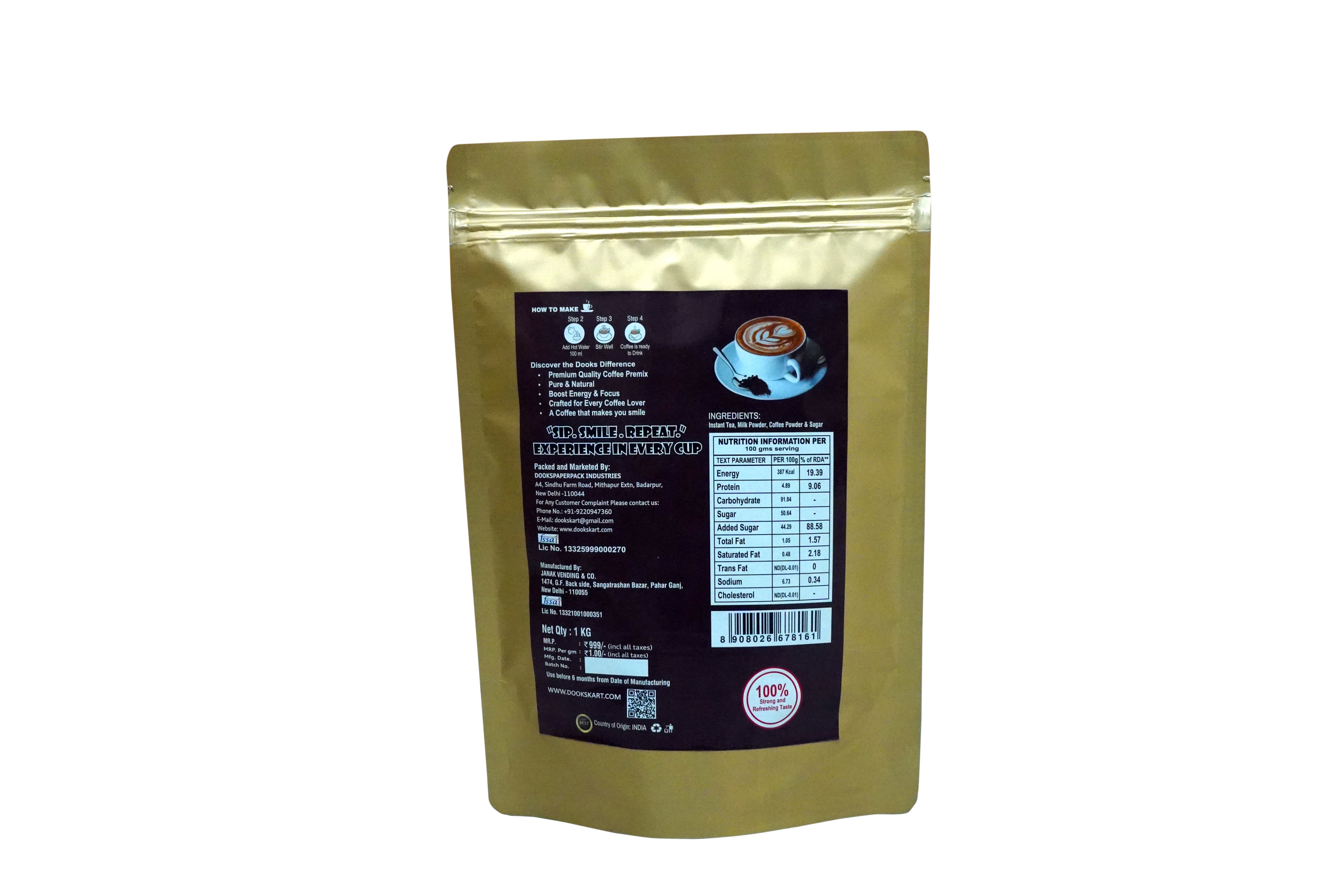 Coffee Tea Premix 1kg