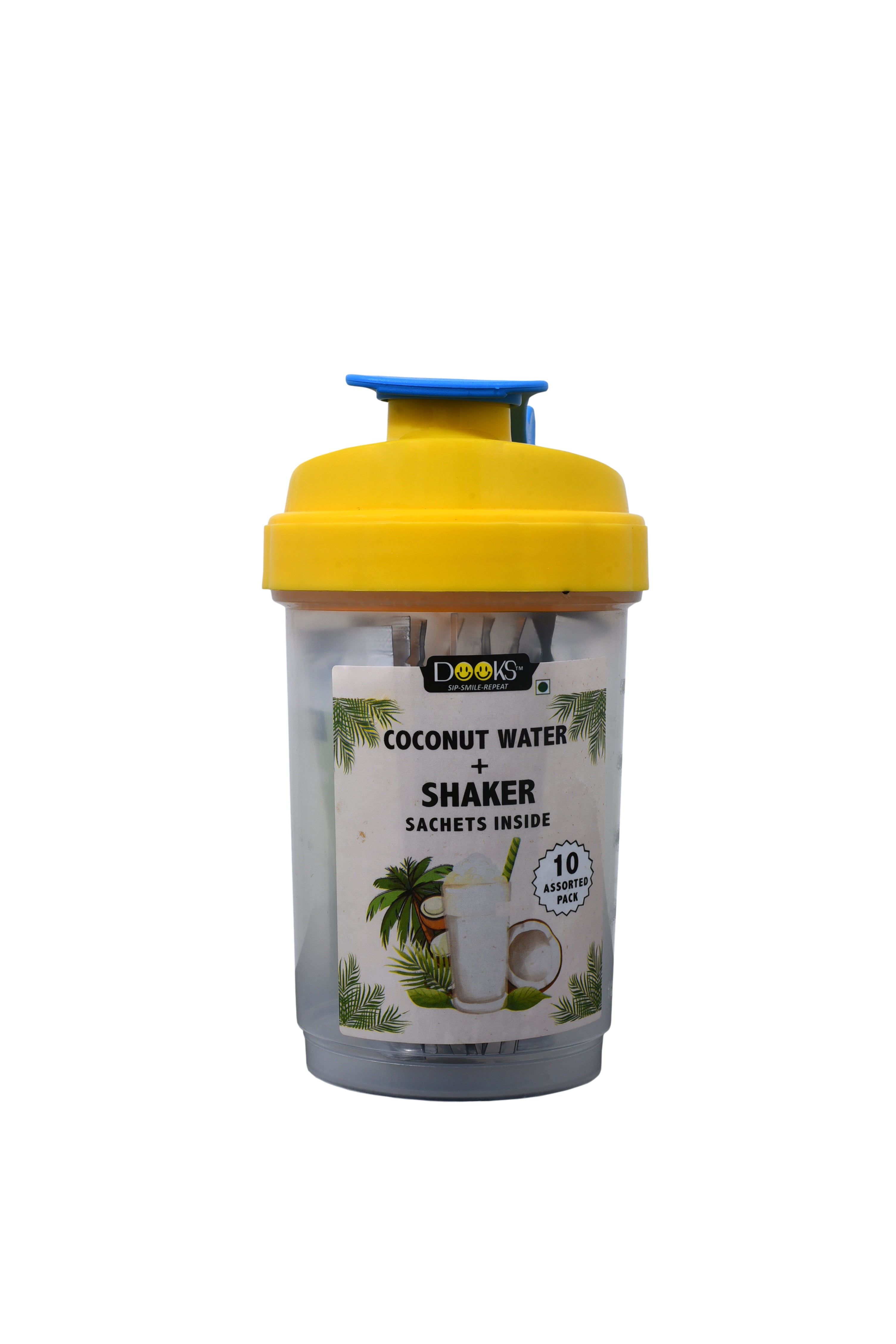 10 Sachet  Coconut + SHAKER