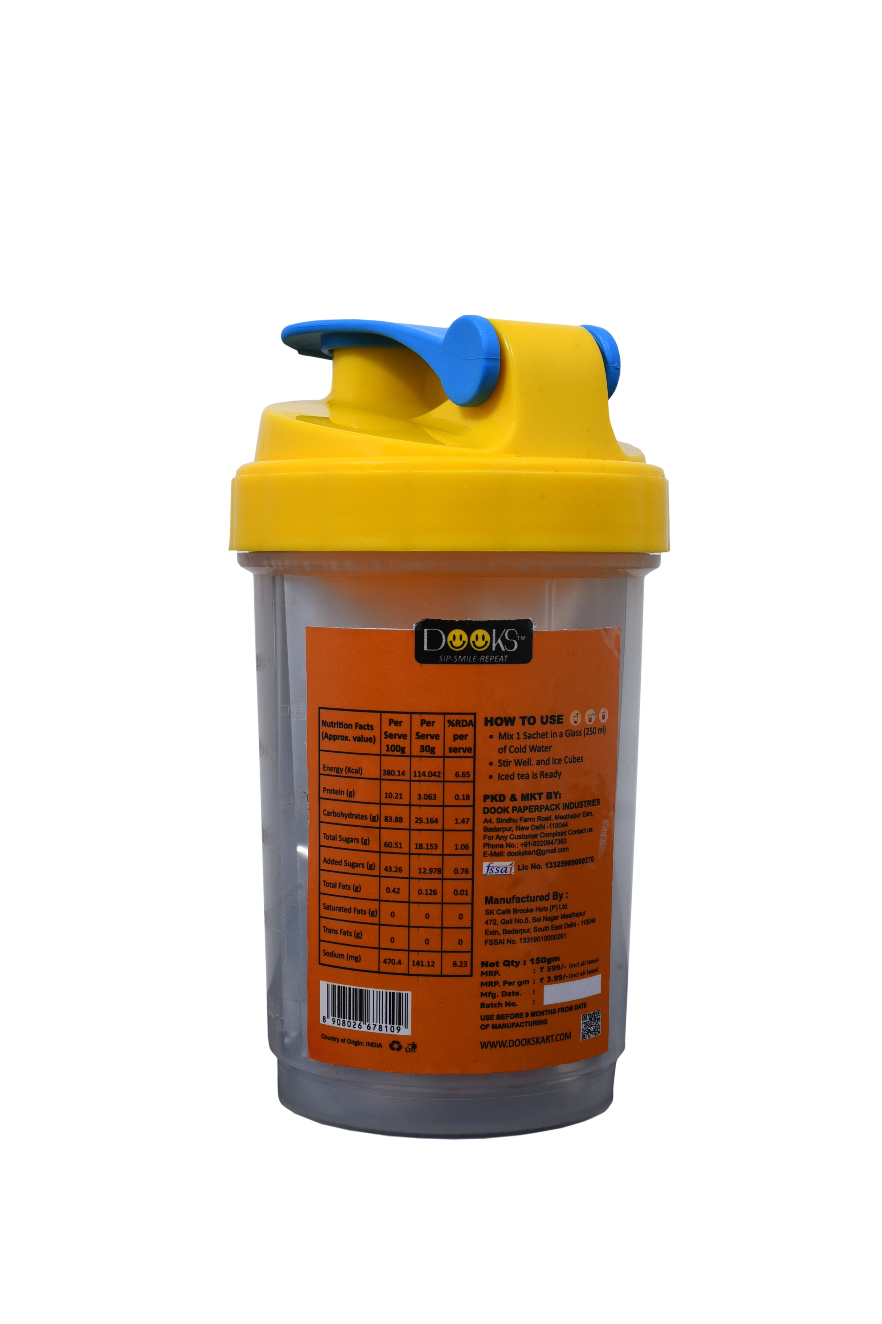 5 Sachet Ice Tea + SHAKER