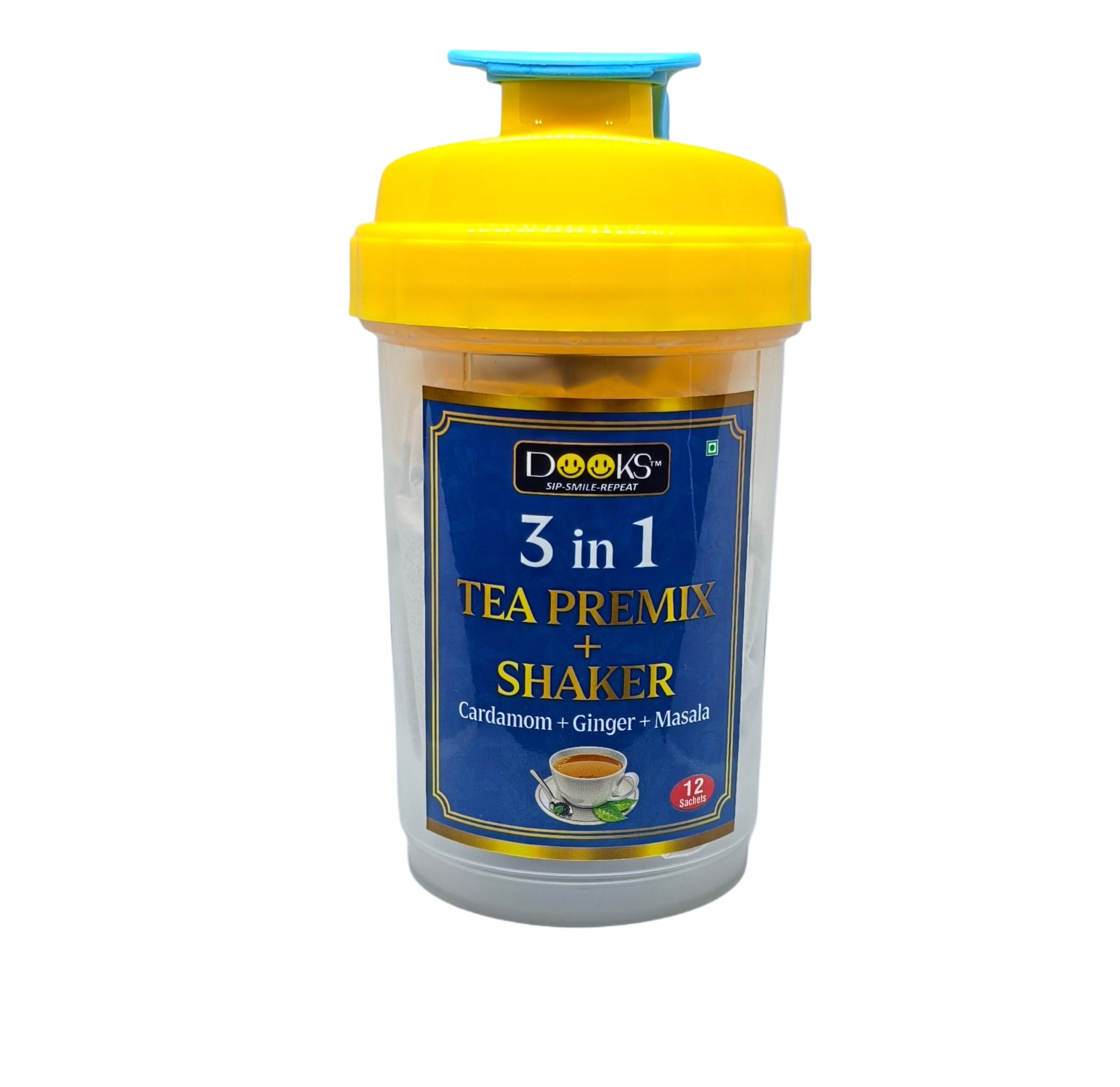 3 in 1 Tea Premix 12 Sachet + SHAKER