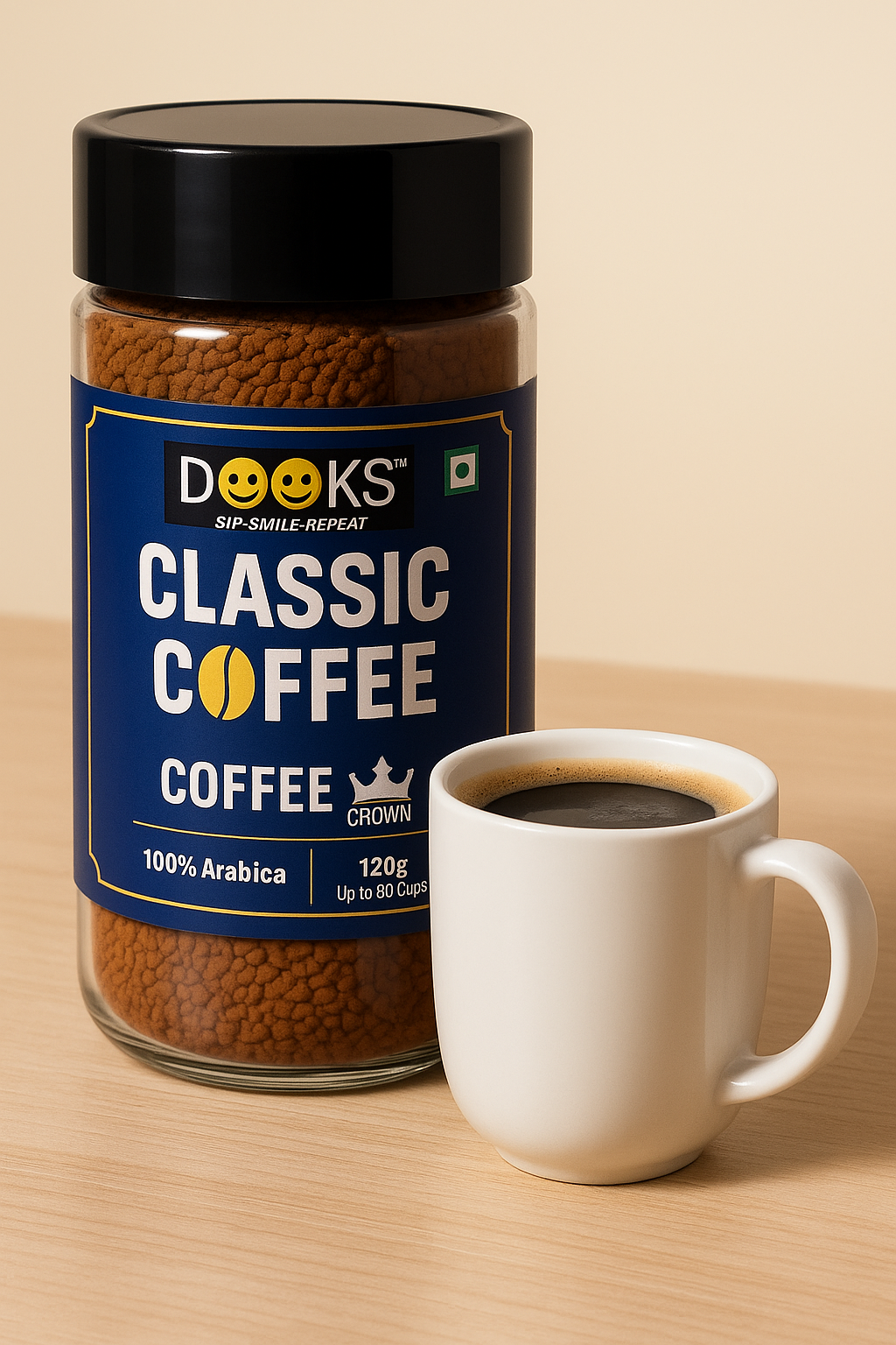 CLASSIC GOLD COFFEE POWDER 120gm