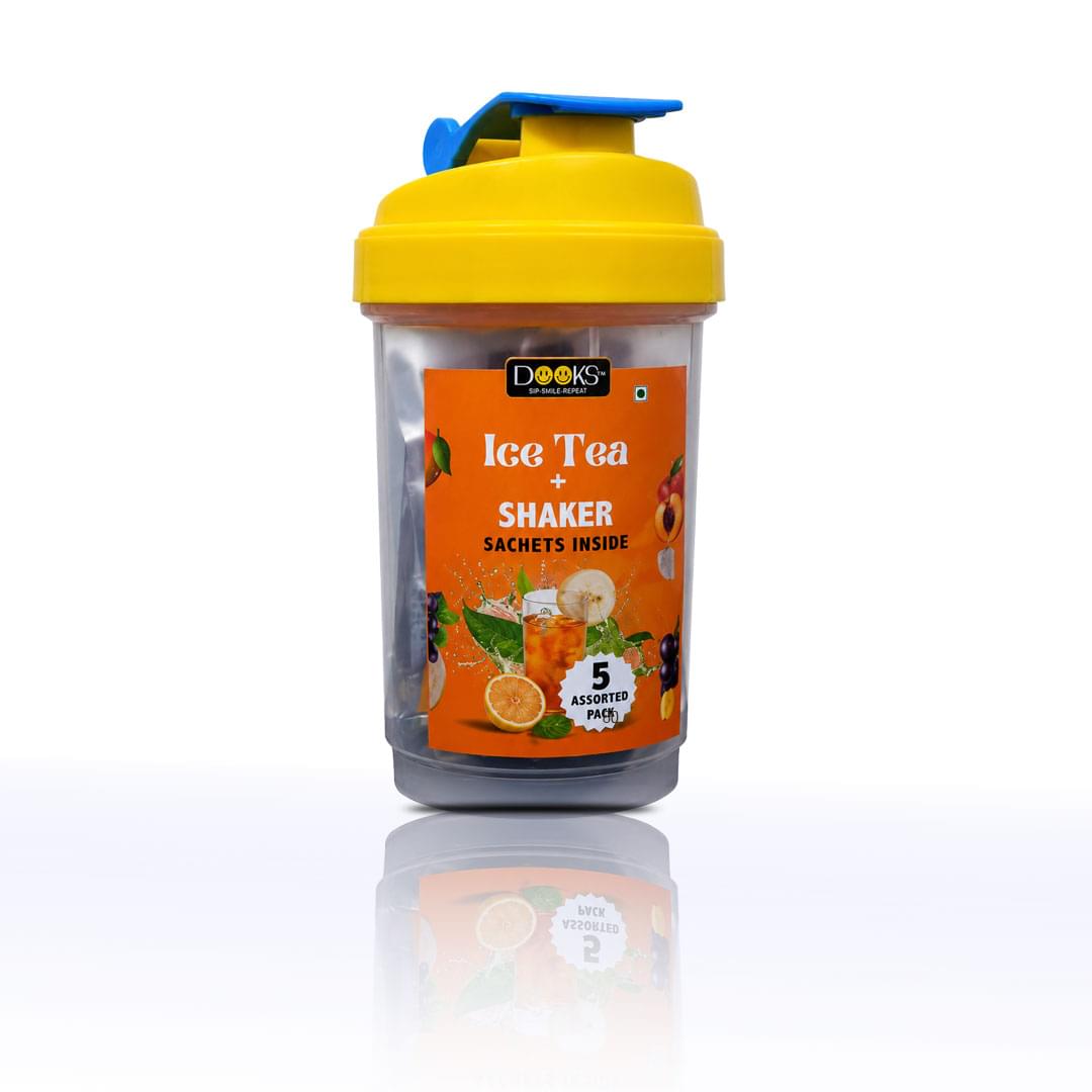 5 Sachet Ice Tea + SHAKER